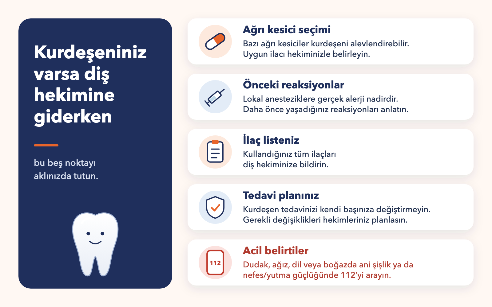 Diş hekimi ziyaretinden &ouml;nce beş hatırlatma.